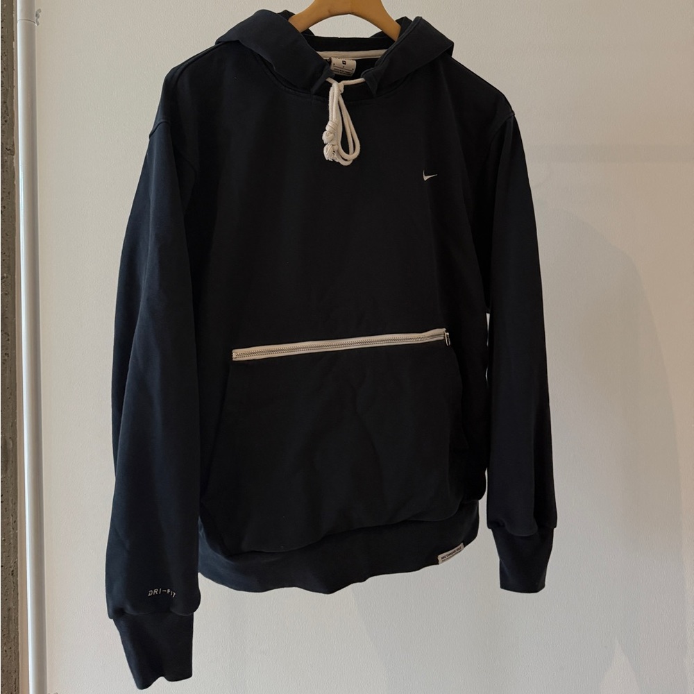 Black Hoodie with Front Pocket
